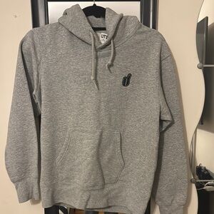 Uniqlo Gray Hoodie with Logo